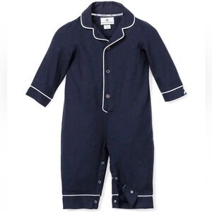 Petite Plume Baby's Flannel Romper Pajama